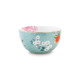 blushing birds blue kom
